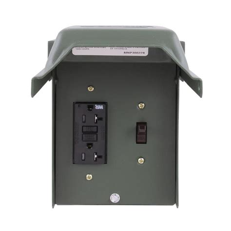 20 amp disconnect box outdoor